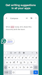 Grammarly screenshot 