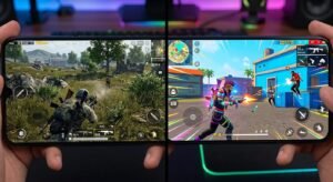 PUBG Mobile vs Free Fire comparison 2026 realistic versus arcade battle royale gameplay