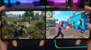 PUBG Mobile vs Free Fire comparison 2026 realistic versus arcade battle royale gameplay