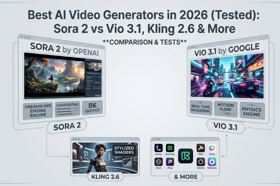Best AI Video Generators in 2026